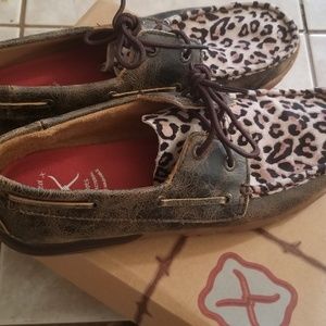 Twisted X moccasins sz 9